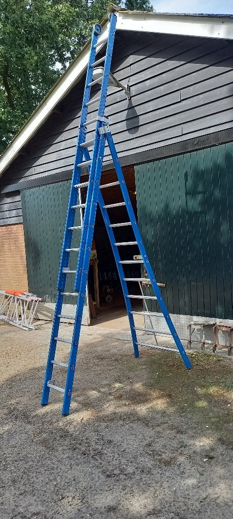 ladder, Ophalen, Gebruikt, Ladder, Opvouwbaar of Inschuifbaar