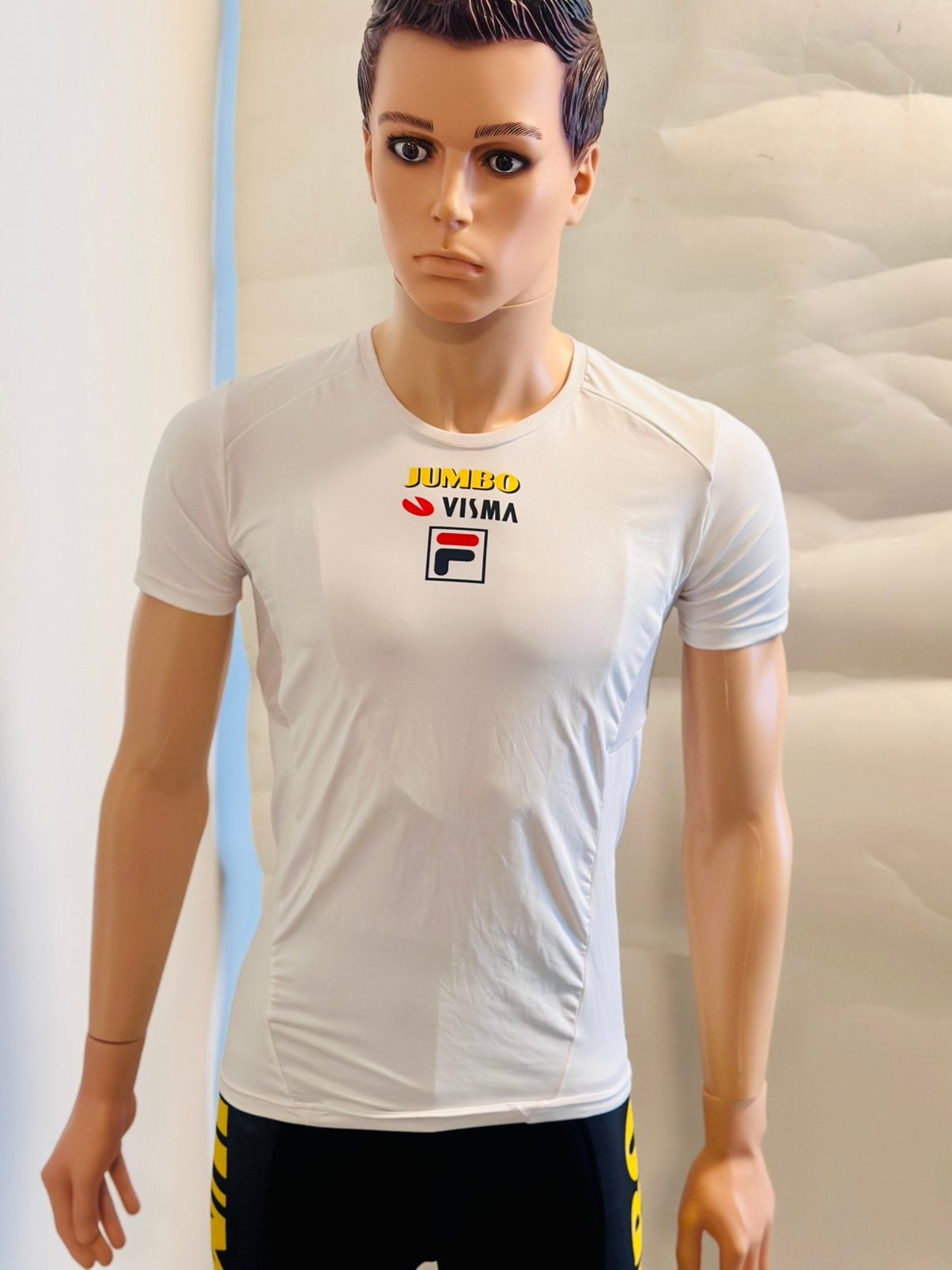 Sportkleding sportshirt ondershrit shirt maat L Fila, Maat 52/54 (L), Wit, Ophalen of Verzenden, Zo goed als nieuw