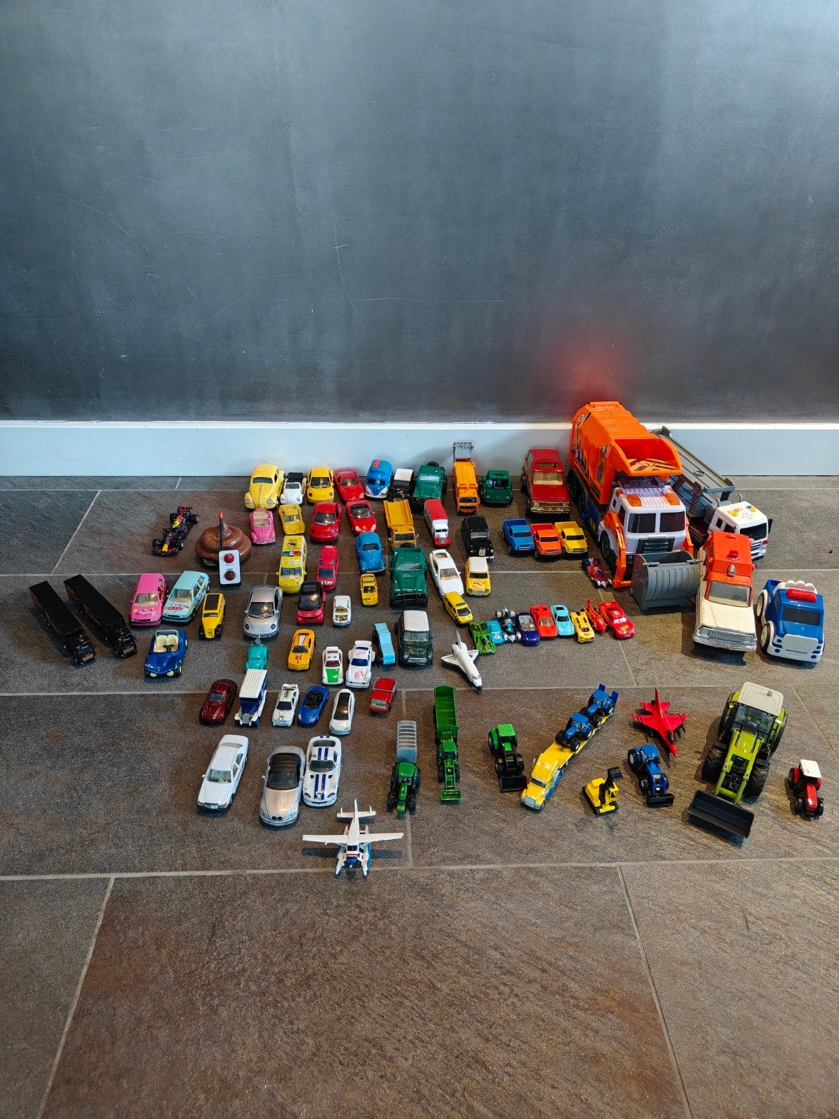 Grote collectie speelgoedauto's en voertuigen, Ophalen of Verzenden, Gebruikt