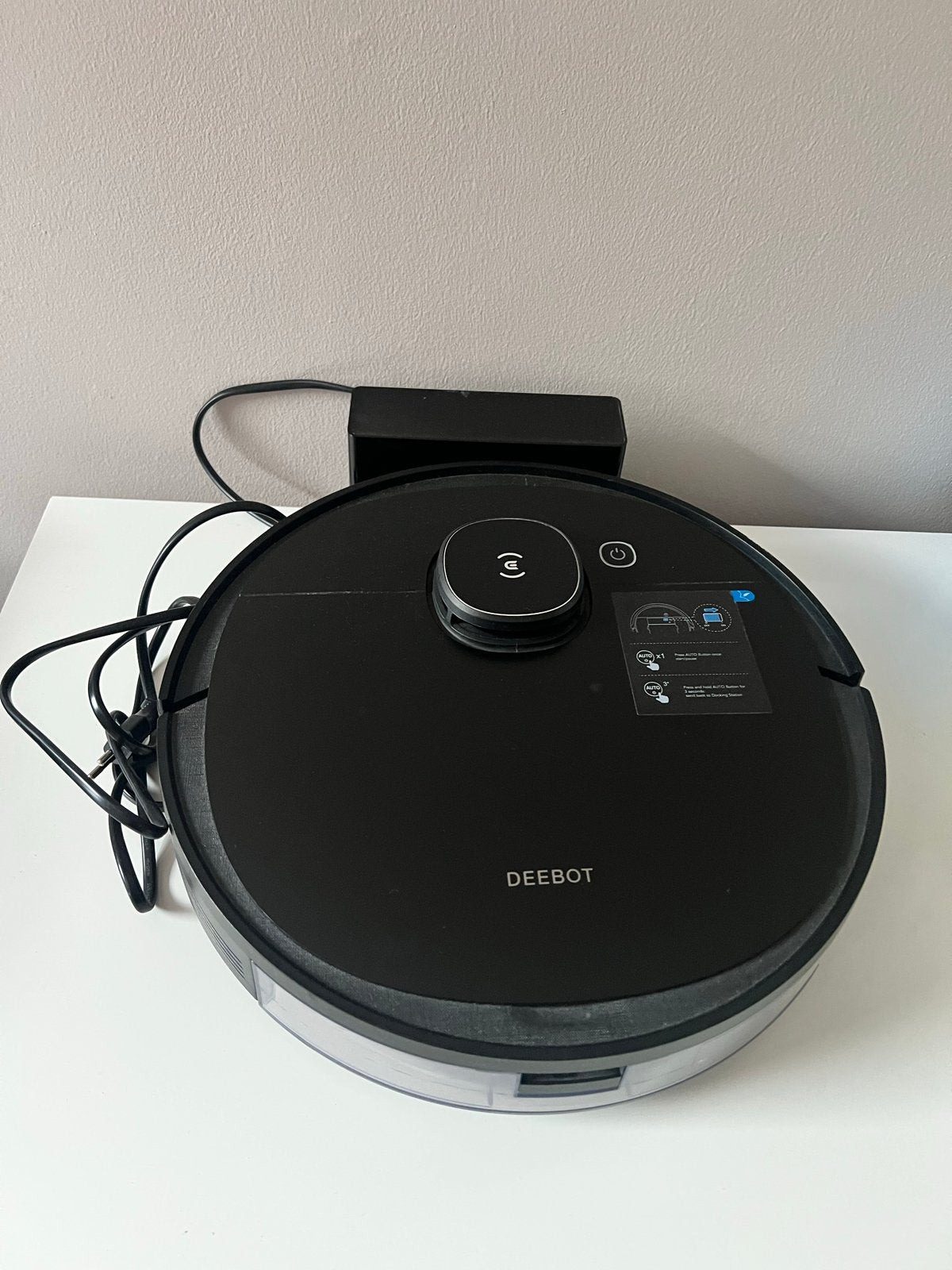 Ecovacs Deebot Ozmo 930 Robotstofzuiger met Dweilfunctie, Gebruikt, Dweilfunctie, Ophalen of Verzenden, Ecovacs