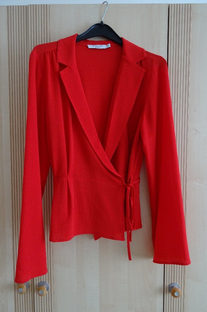 Rode blouse van Costes studio maat 38, Maat 38/40 (M), Ophalen of Verzenden, Zo goed als nieuw, Costes