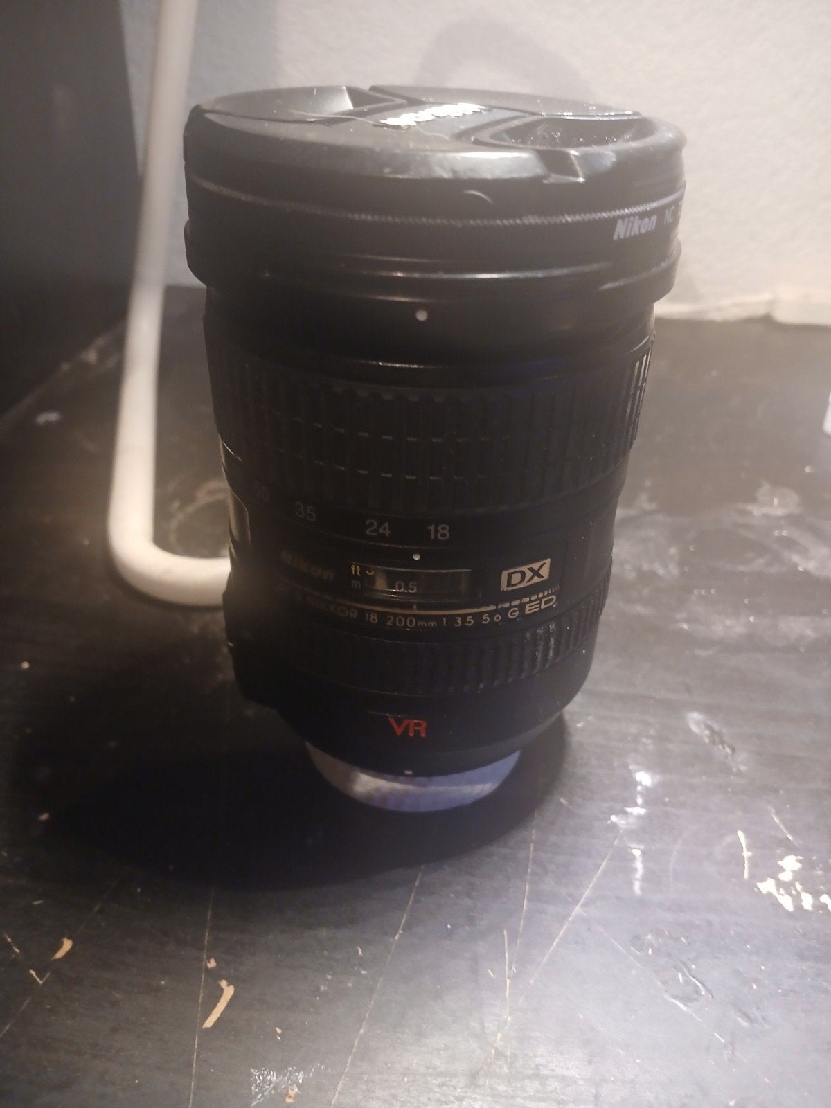 nikkor 18/200mm f3.5/5.6 lens, Audio, Tv en Foto, Fotografie | Lenzen en Objectieven, Ophalen, Nikon, Zo goed als nieuw, Handmatige focus