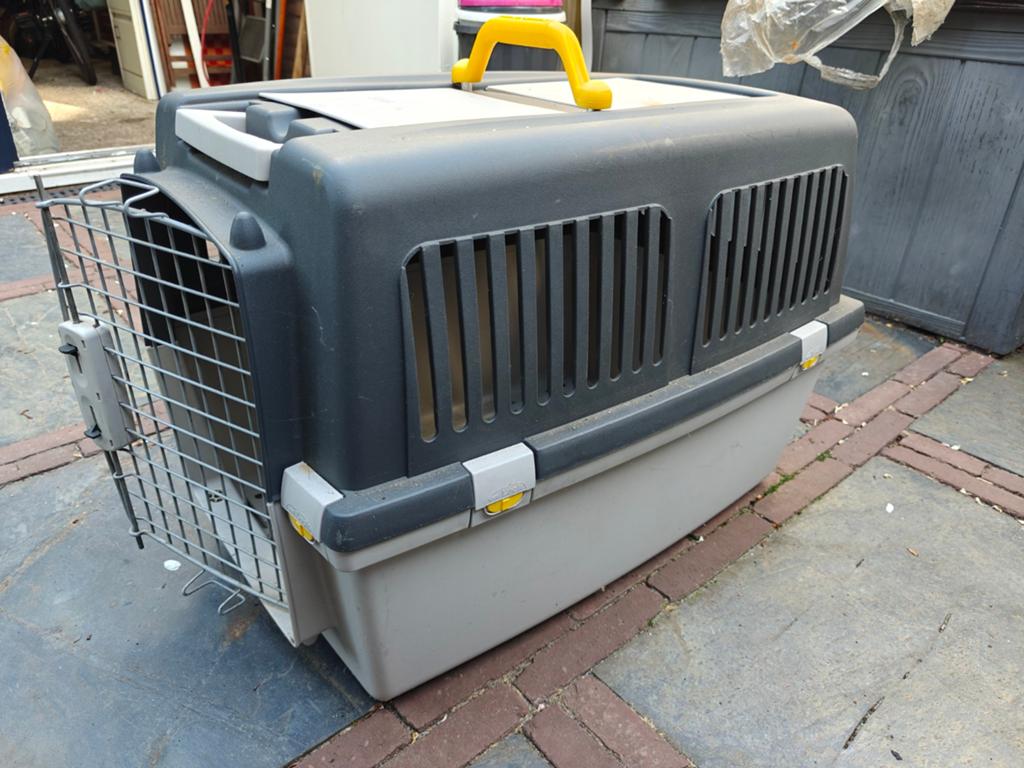 Reisbench voor kleine/middelgrote hond, Ophalen, Gebruikt