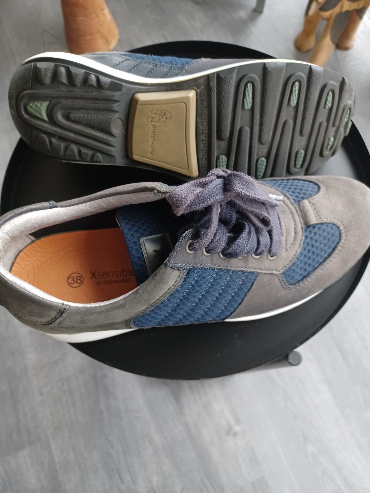 Xsensible Stretchwalker sneakers - Maat 38, Xsensible, Ophalen of Verzenden, Grijs, Sneakers of Gympen