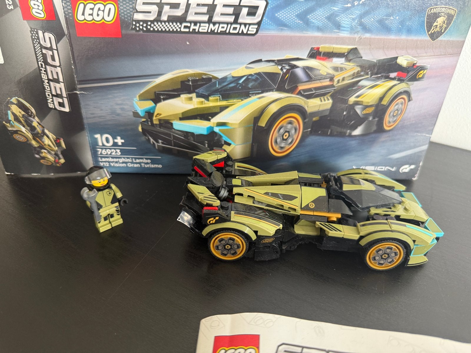 LEGO Speed Champions Lamborghini V12 Vision GT 76923, Ophalen, Zo goed als nieuw, Overige merken