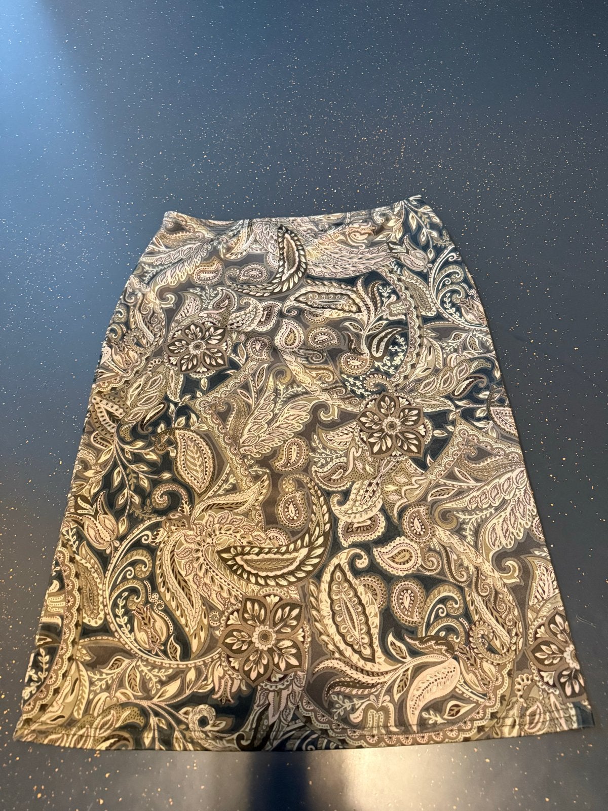 H&M Stretch Rok Maat S met Paisley Print, Kleding | Dames, Rokken, Overige kleuren, Ophalen of Verzenden, Knielengte, Maat 36 (S)