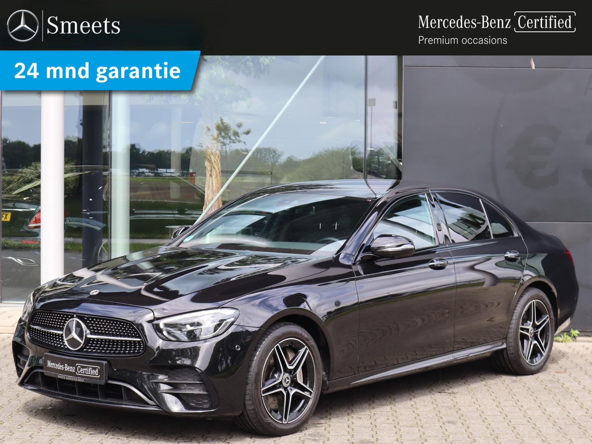 Mercedes-Benz E-klasse 300 e Business Solution AMG l Keyless, Auto's, Dealer onderhouden, Gebruikt, 4 cilinders, 320 pk