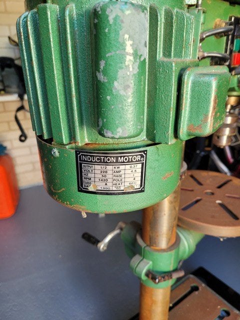 Kolomboormachine, Ophalen, Gebruikt, Variabele snelheid, Kolomboormachine