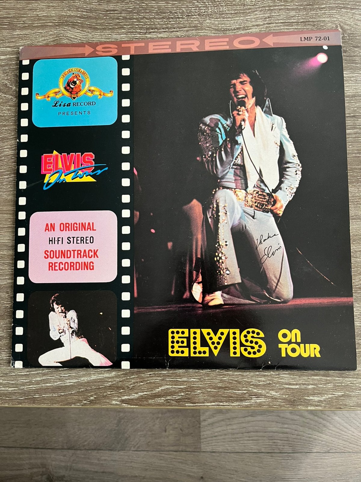 Elvis On Tour Soundtrack Vinyl, Cd's en Dvd's, Ophalen of Verzenden, Zo goed als nieuw, 12 inch