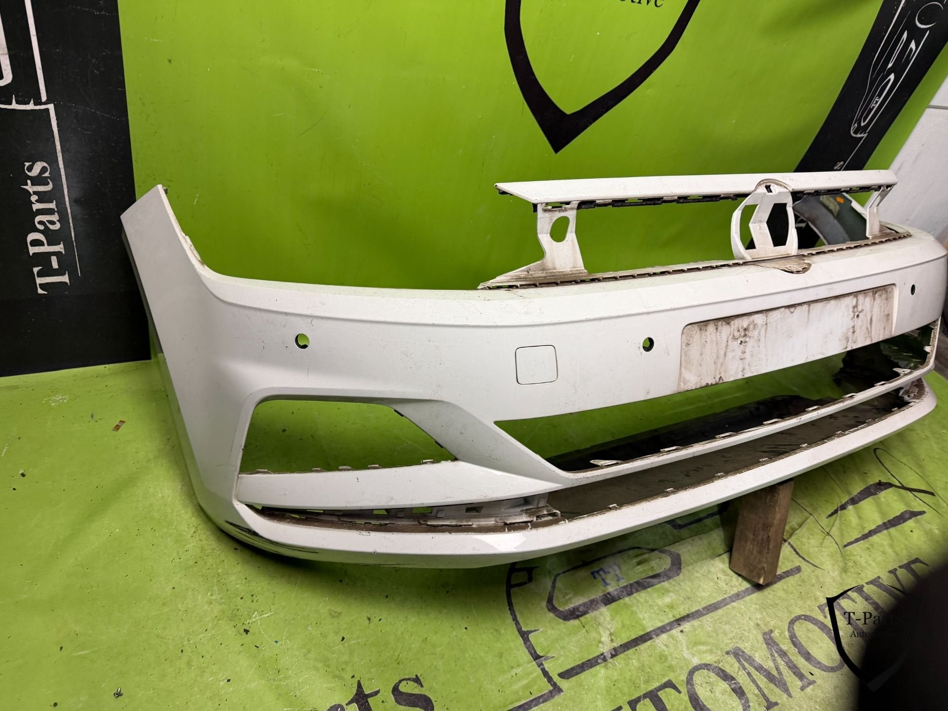 vw volkswagen polo 2G voorbumper bumper 17+ 4x pdc, Auto-onderdelen, Gebruikt, Volkswagen, Volkswagen AG, Bumper