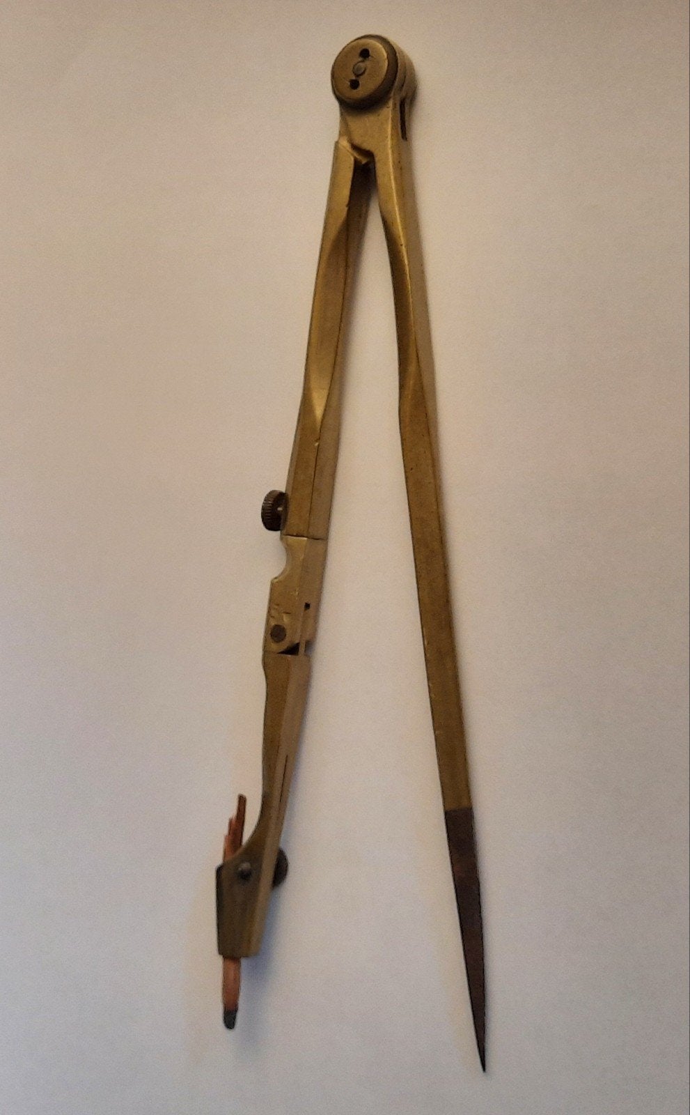Antieke messing passer, Ophalen of Verzenden