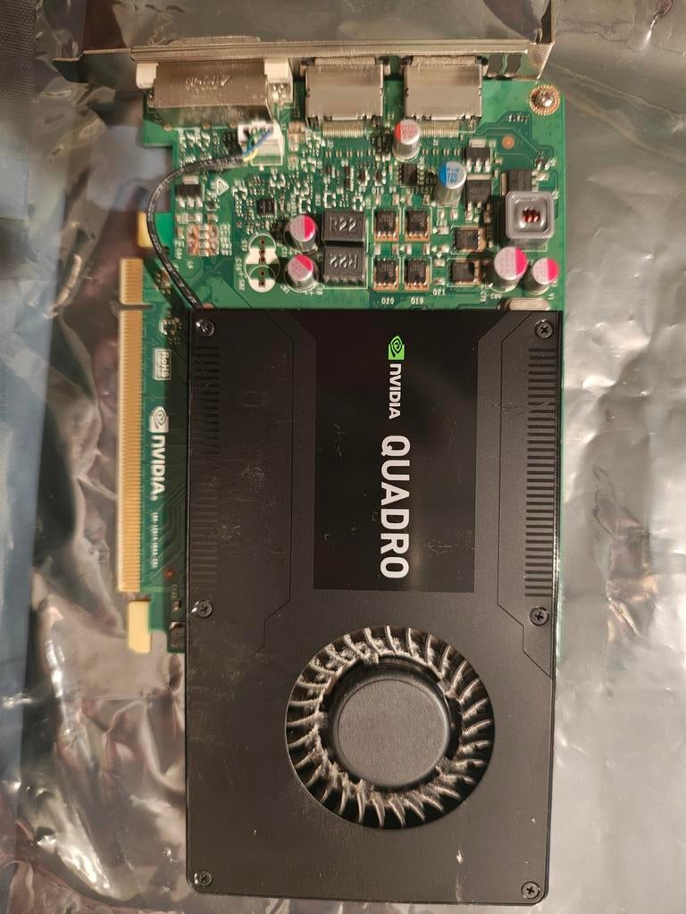 Nvidia Quadro K2200 Grafische Kaart - 4GB GDDR5, Gebruikt, PCI-Express 2, DisplayPort, Ophalen of Verzenden