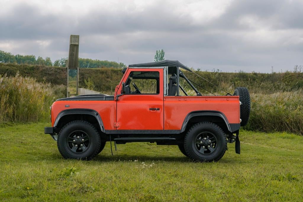 Land Rover Defender 90 Softtop Cabrio 2.4 Td4 2009, Auto's, 122 pk, Bedrijf, Vierwielaandrijving, 2402 cc