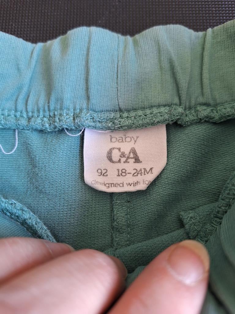 Groene korte broek Maat 92, Kinderen en Baby's, Kinderkleding | Maat 92, Broek, C&A, C&A, Jongen of Meisje
