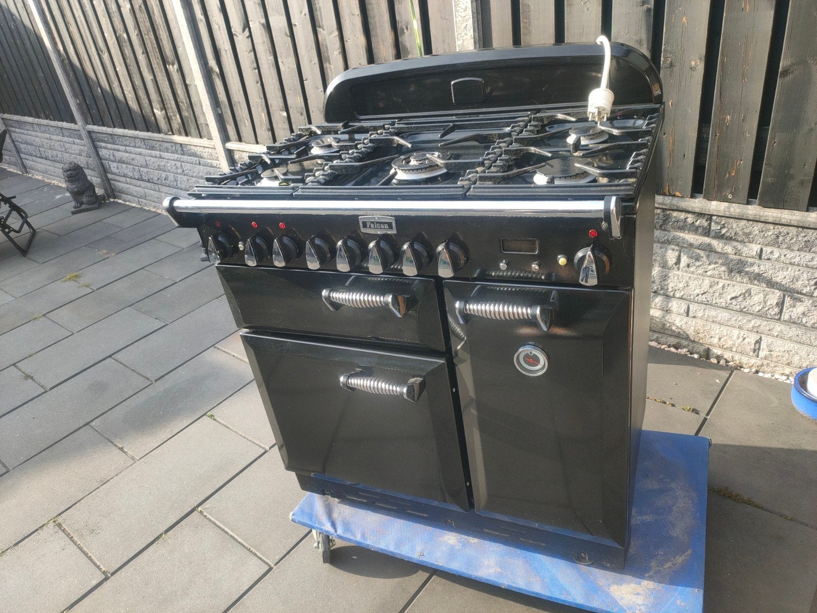 Falcon Elan 90 DFE Dual Fuel, Ophalen, Gebruikt, 60 cm of meer, Grill