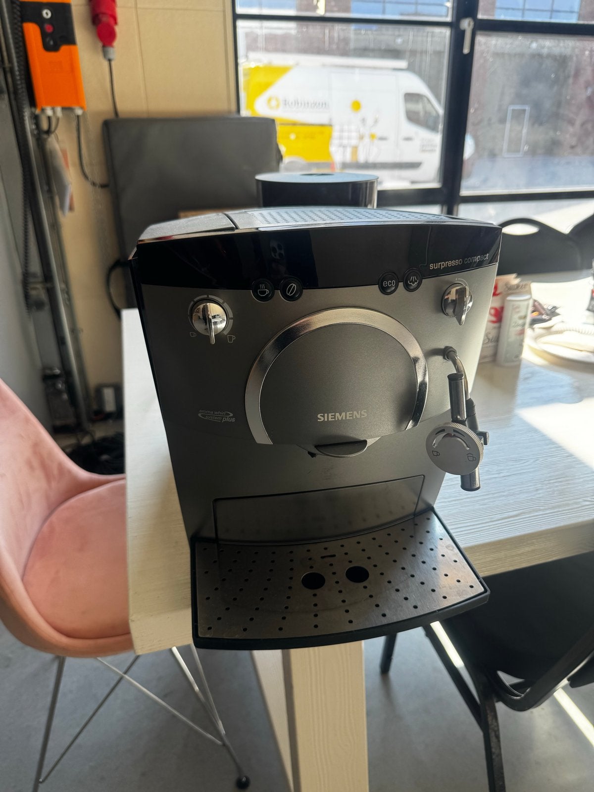 Siemens Surpresso Compact koffiemachine - Nagekeken nodig, Koffiemachine, Koffiebonen, Niet werkend, Ophalen
