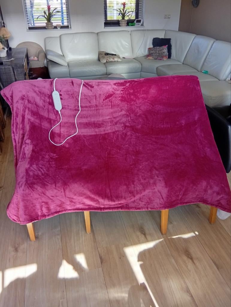 Sinnlein elektrische deken 2.00x1.80 - Nieuw, Overige kleuren, Onbekend, Ophalen of Verzenden, Deken of Dekbed