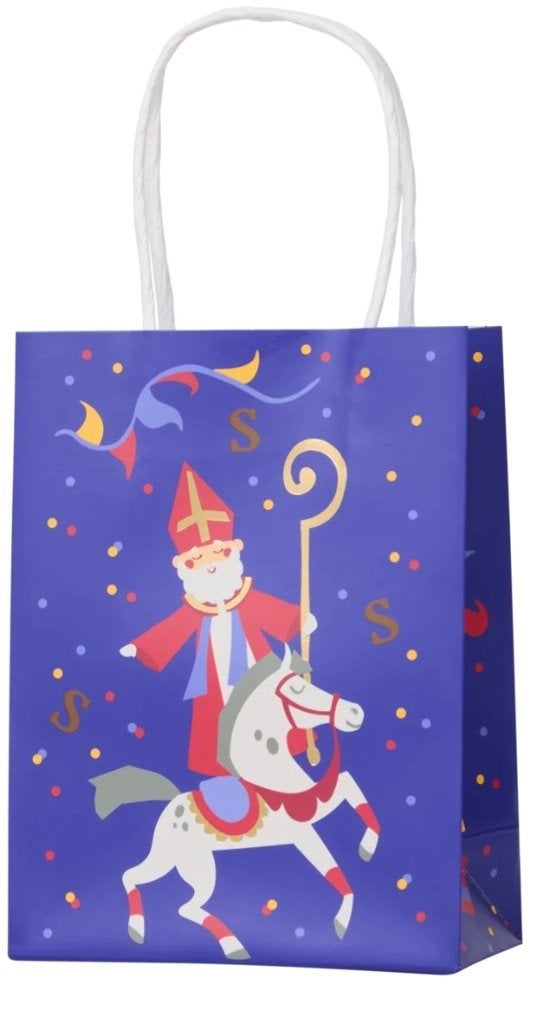 Nieuw Sinterklaas cadeau tas zakje geschenktas, Ophalen of Verzenden, Nieuw