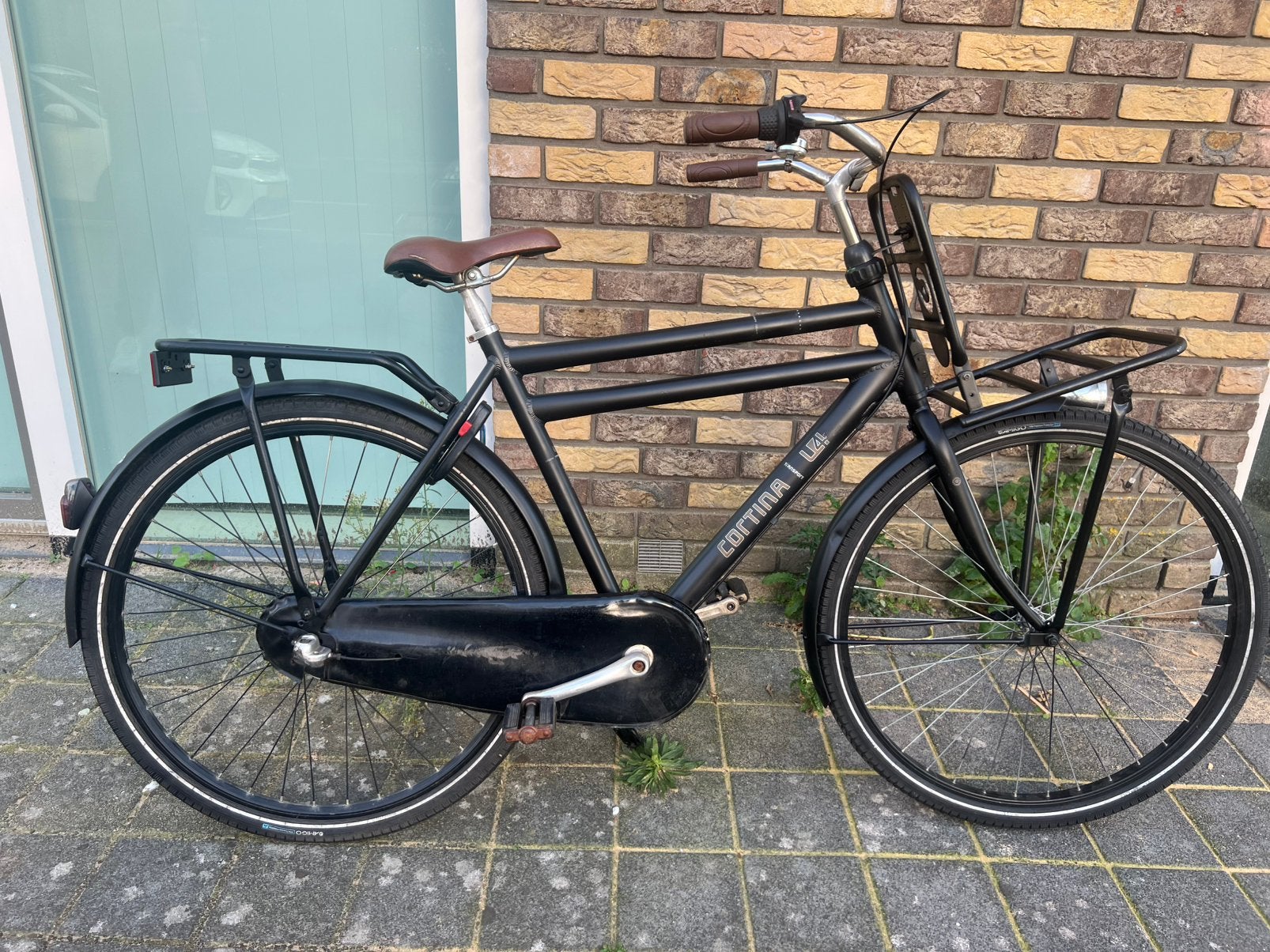 Cortina u4 herenfiets 28 inch 3 versnelling, Fietsen en Brommers, Terugtraprem, Versnellingen, Zo goed als nieuw, 57 tot 61 cm