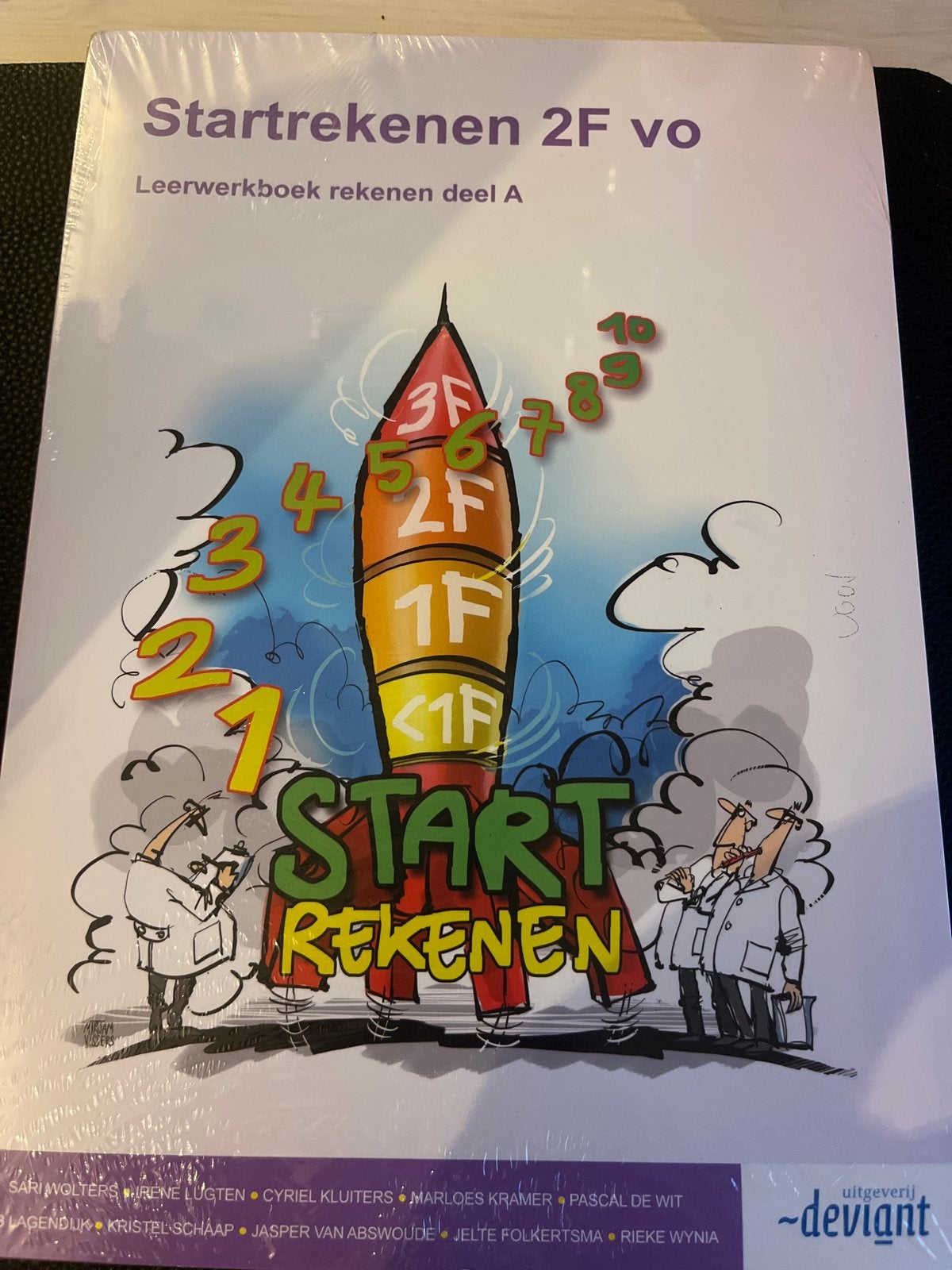 Startrekenen 2F vo Leerwerkboek deel A en B, Ophalen of Verzenden, Nieuw, VMBO, Overige vakken