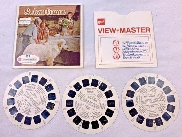 GAF View-Master Sebastiaan en Belle Vintage compleet, Coolsingel 104, 3011 AG Rotterdam, Netherlands, Verzenden, Zo goed als nieuw