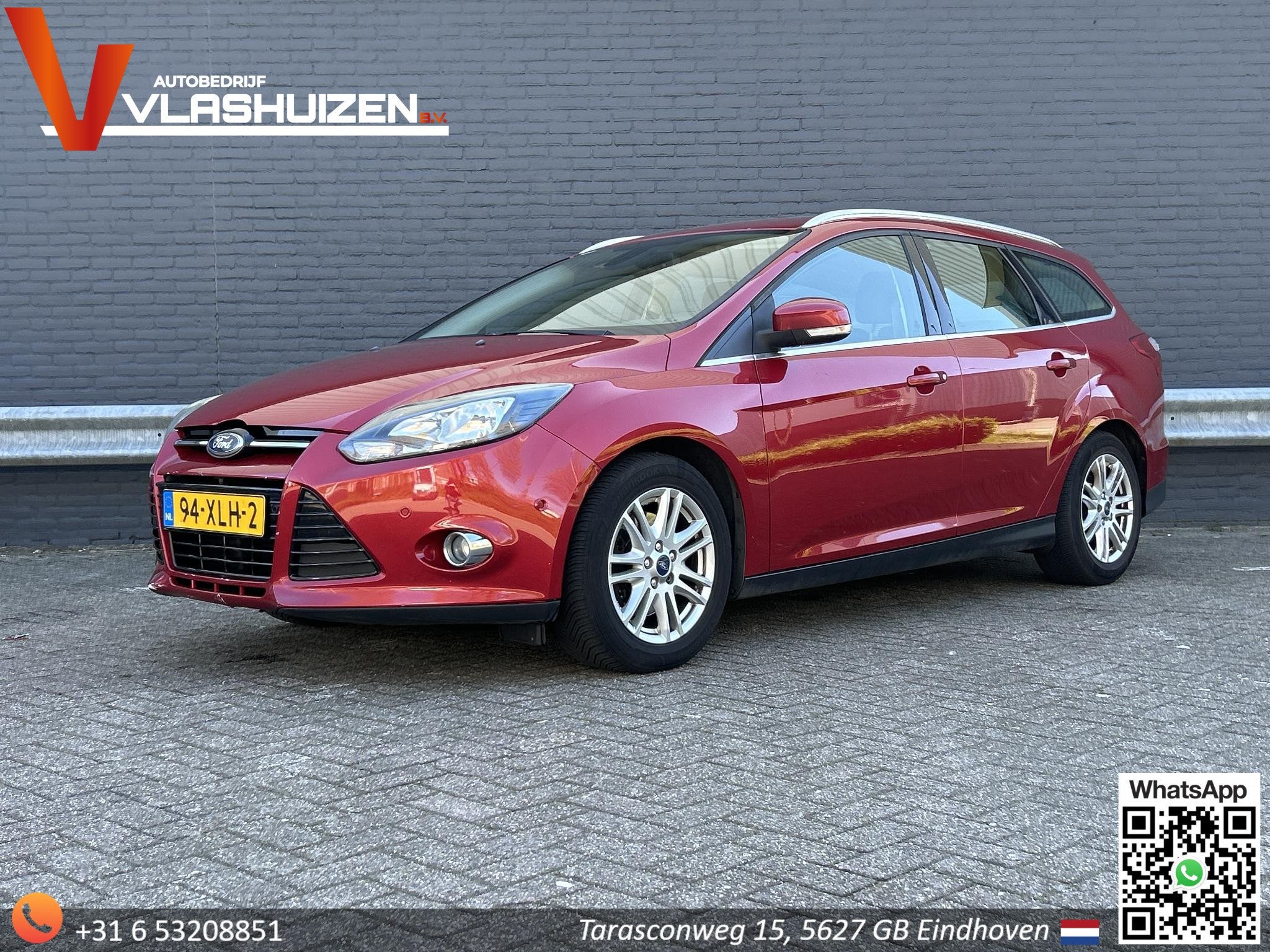 Ford Focus Wagon 1.6 EcoBoost Lease Titanium | Climate | Cru, Auto's, Gebruikt, 4 cilinders, 150 pk, Origineel Nederlands