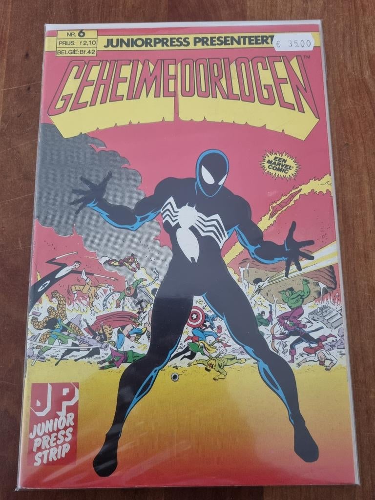 Geheime Oorlogen nummer 6 - Juniorpress - Goede staat, Boeken, Strips | Comics, Ophalen of Verzenden