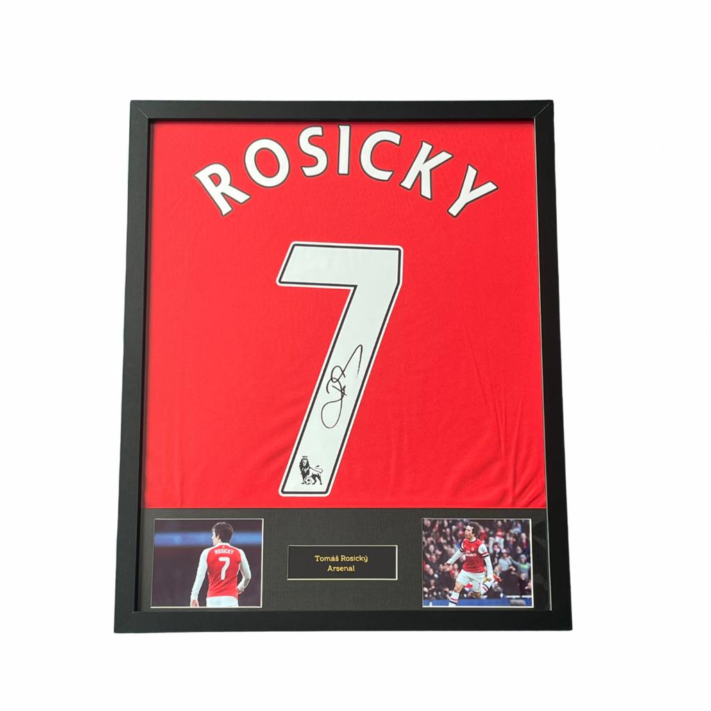 Tomas Rosicky gesigneerd Arsenal thuisshirt, Buitenlandse clubs, Shirt, Verzenden, 1695 CX, 28