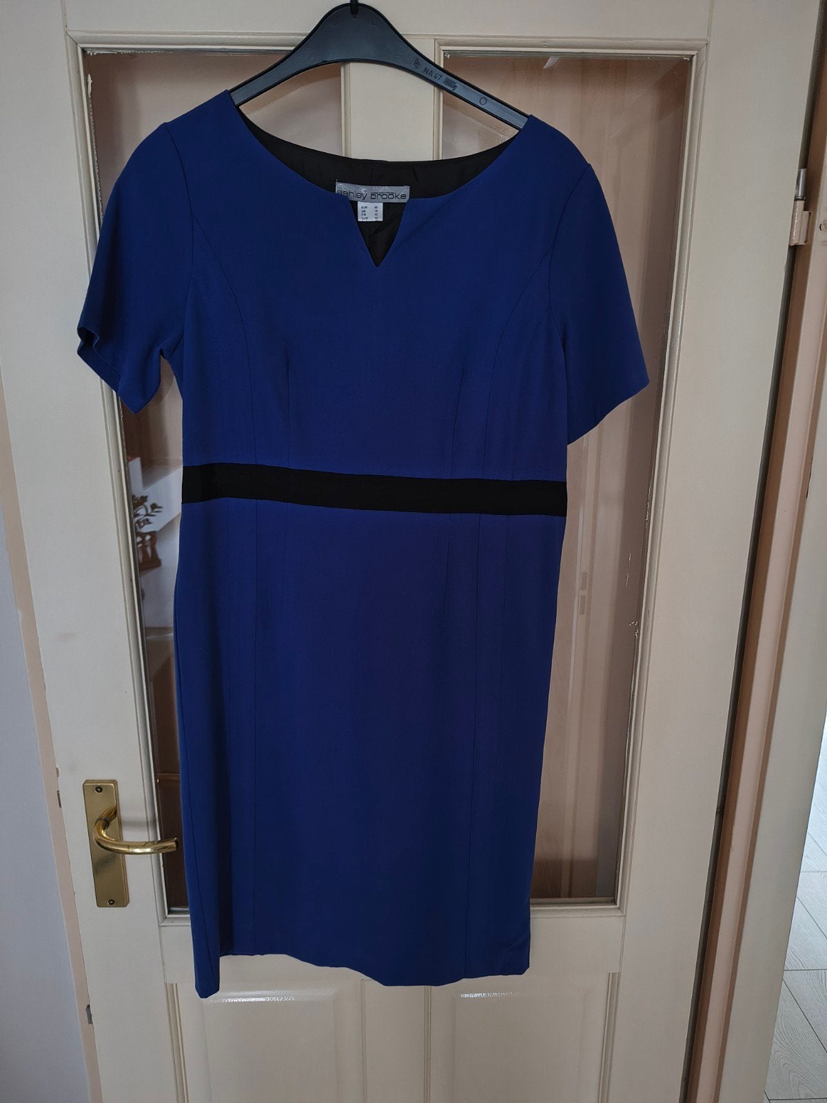 Ashley Brooke jurk blauw maat 40 - amper gedragen, Maat 38/40 (M), Blauw, Ophalen of Verzenden, Zo goed als nieuw