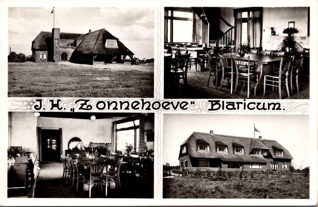Blaricum - J.H. Zonnehoeve, Verzenden, 1960 tot 1980, Ongelopen, Noord-Holland