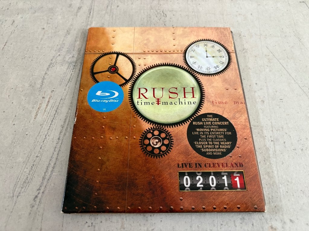 Rush - Time Machine 2011 Live In Cleveland Blu Ray, Cd's en Dvd's, Blu-ray, Ophalen of Verzenden, Zo goed als nieuw, Muziek en Concerten