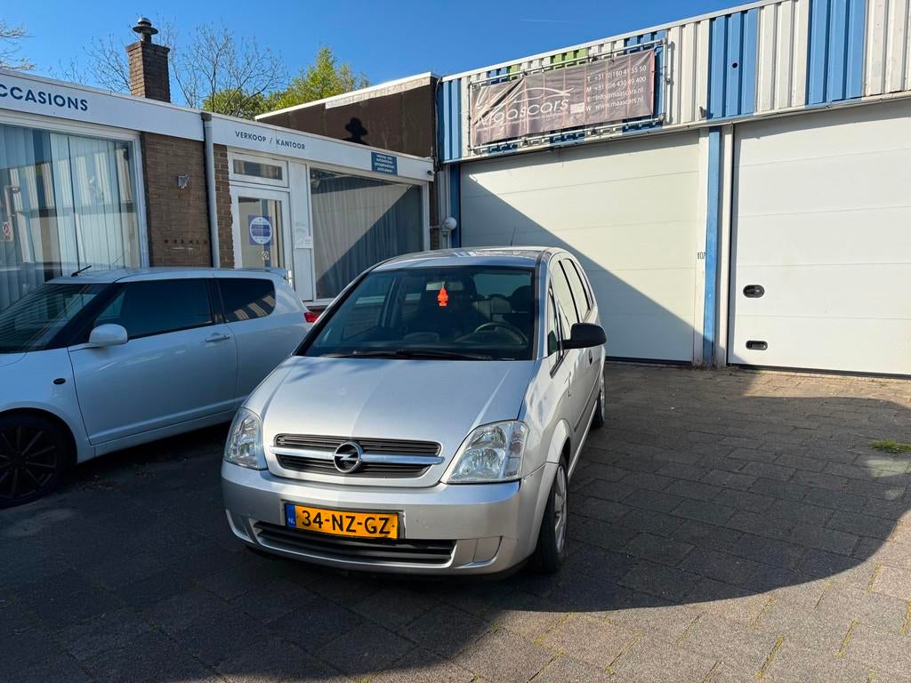 Opel Meriva 1.6 Essentia, Auto's, Gebruikt, 4 cilinders, Origineel Nederlands, Handgeschakeld
