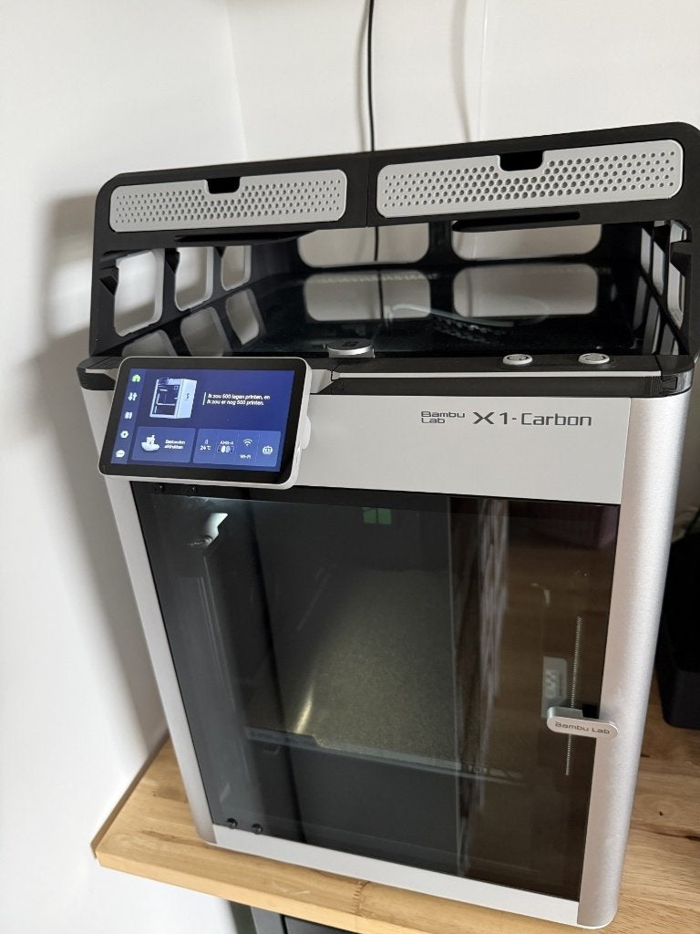 Bambu lab X1C met AMS, Computers en Software, 3D Printers, Ophalen, Ingebouwde Wi-Fi, Zo goed als nieuw, Bambu Lab X1 Carbon