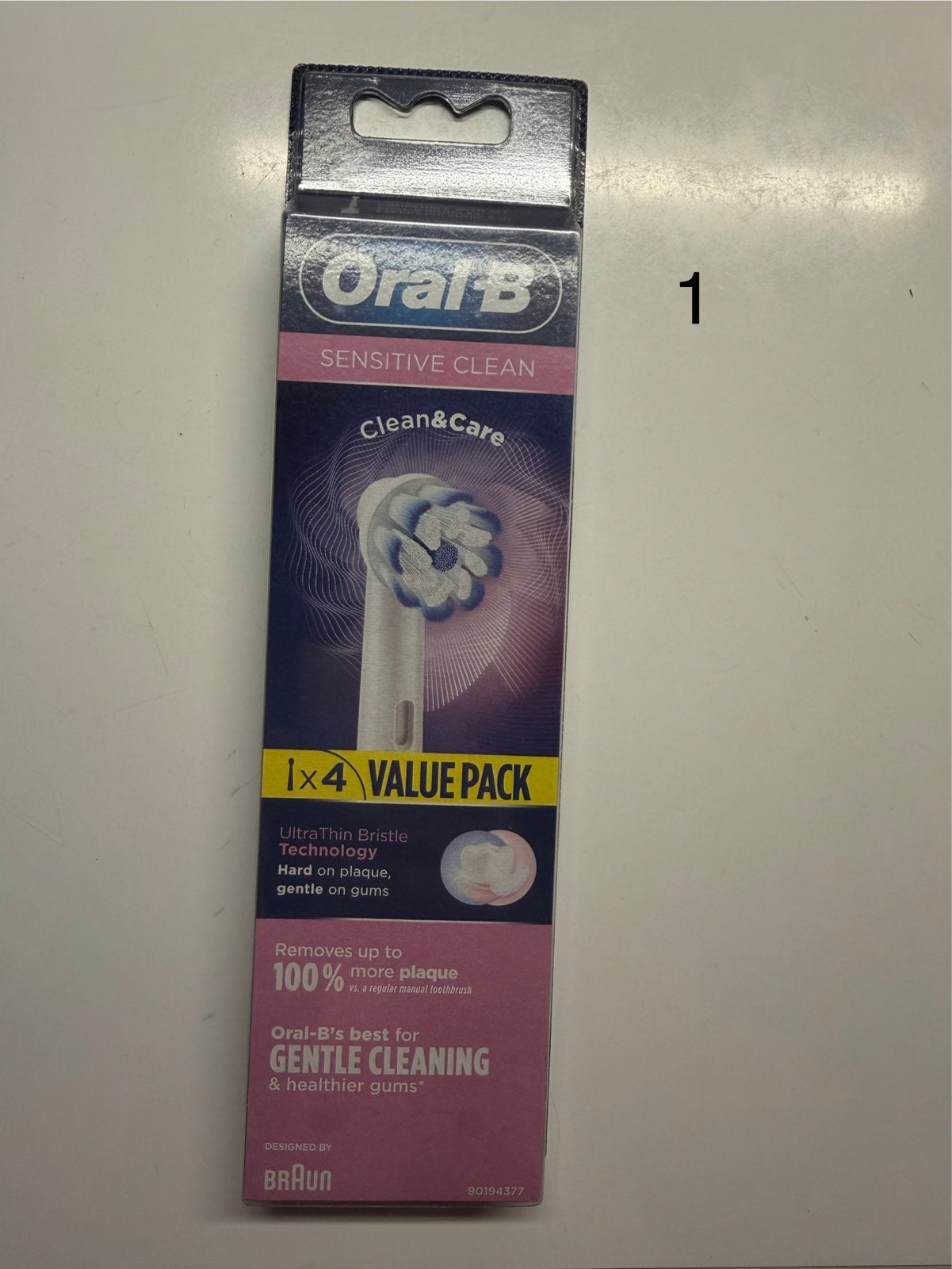 Oral-B Opzetborstels Sensitive Clean / Cross Action, Ophalen of Verzenden, Nieuw, Opzetborstel