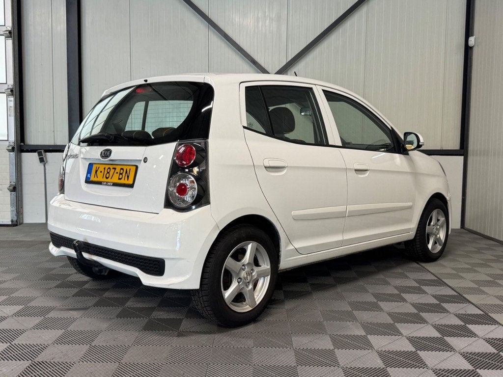 Kia Picanto 1.1 | Style 5-Drs | Leer | Carplay | Trekhaak, Gebruikt, 4 cilinders, 4 stoelen, Wit