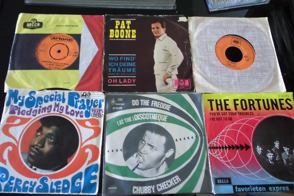 6 single s, 2 t/m 5 singles, Ophalen of Verzenden, Gebruikt, Pop