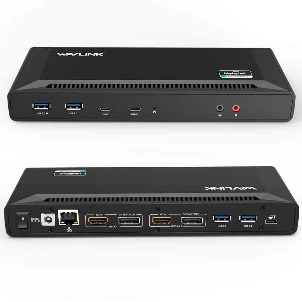 Wavlink Thunderbolt dockingstation, Wavlink, Ophalen of Verzenden, Zo goed als nieuw, Docking station