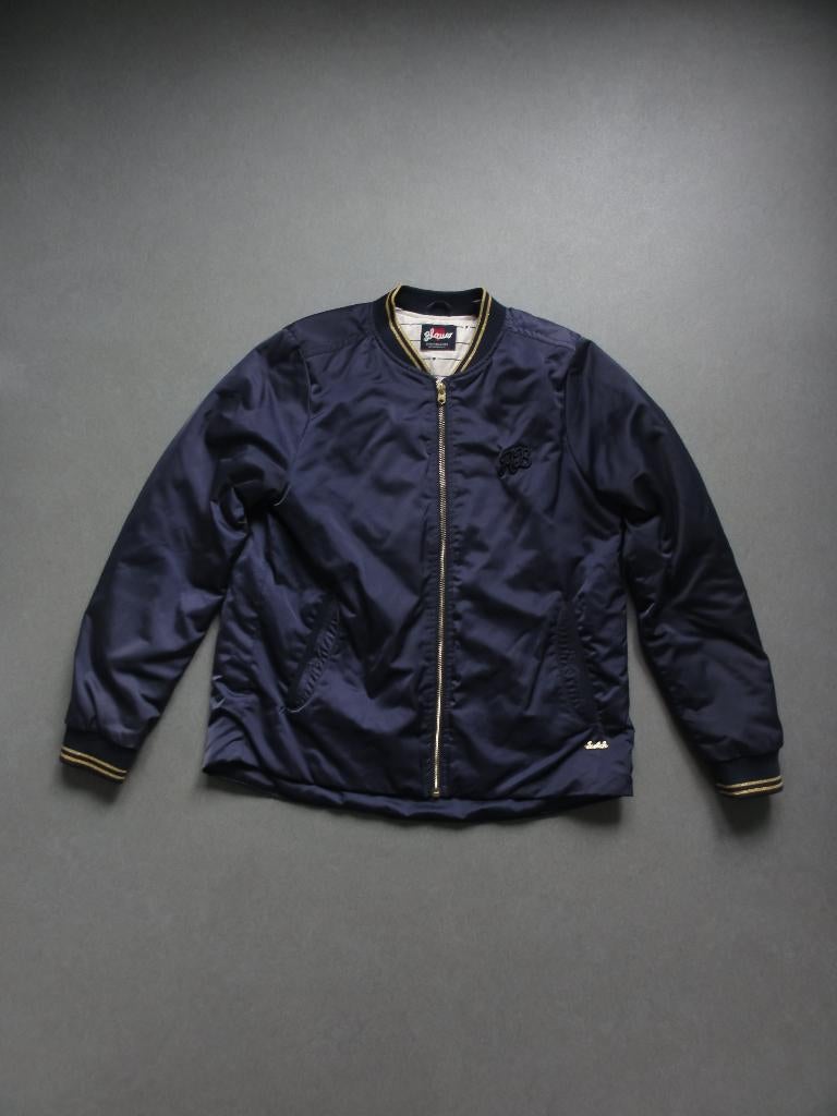 Scotch & Soda tussenjas zomerjas donker blauw 14 = 158/164, Meisje, Ophalen of Verzenden, Zo goed als nieuw, Scotch & Soda