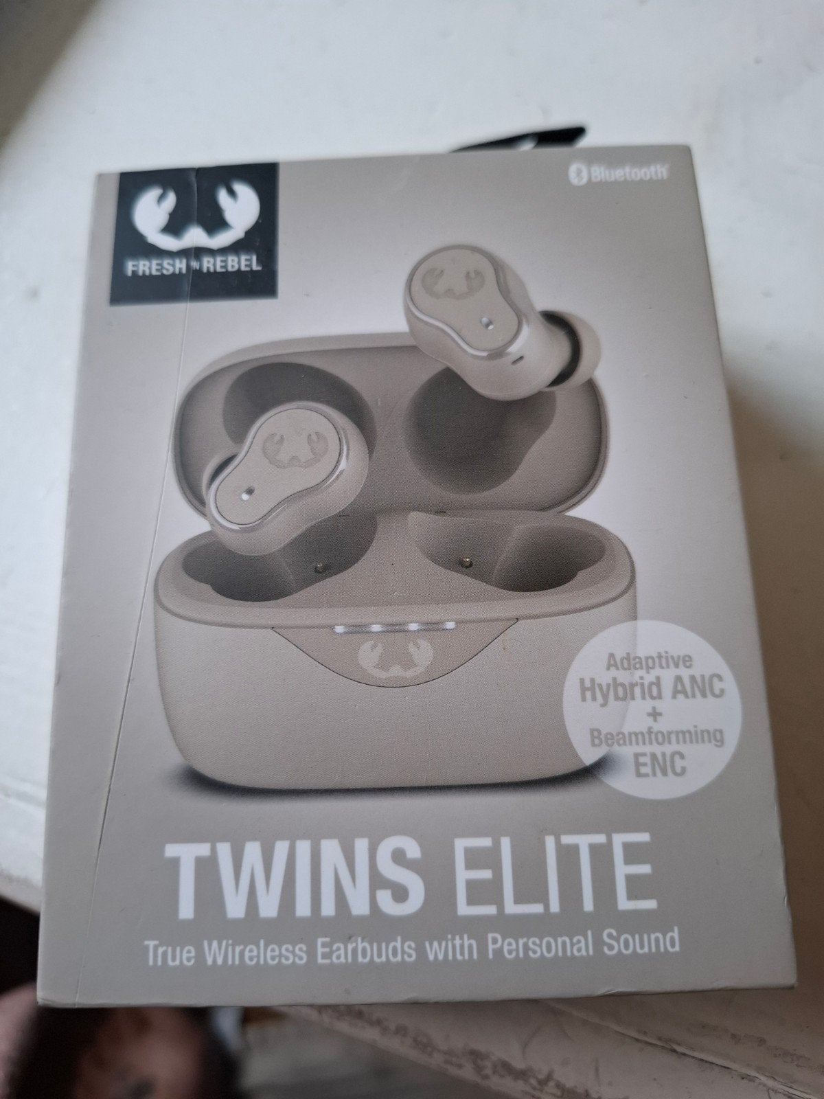 Fresh 'n Rebel Twins Elite True Wireless Earbuds, Nieuw, Ophalen of Verzenden, Draadloos, Grijs