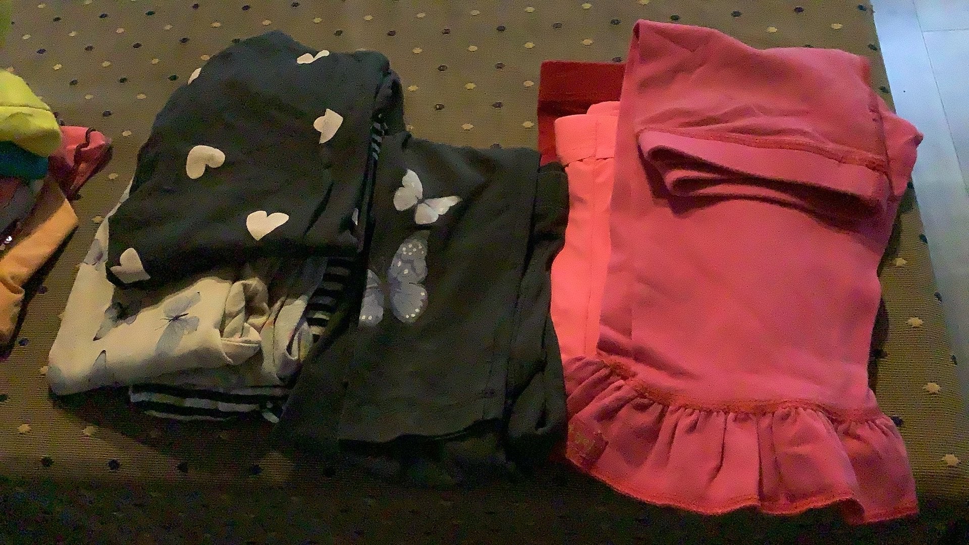 8 leggings  maat 110, Ophalen of Verzenden, Gebruikt, Meisje, Broek