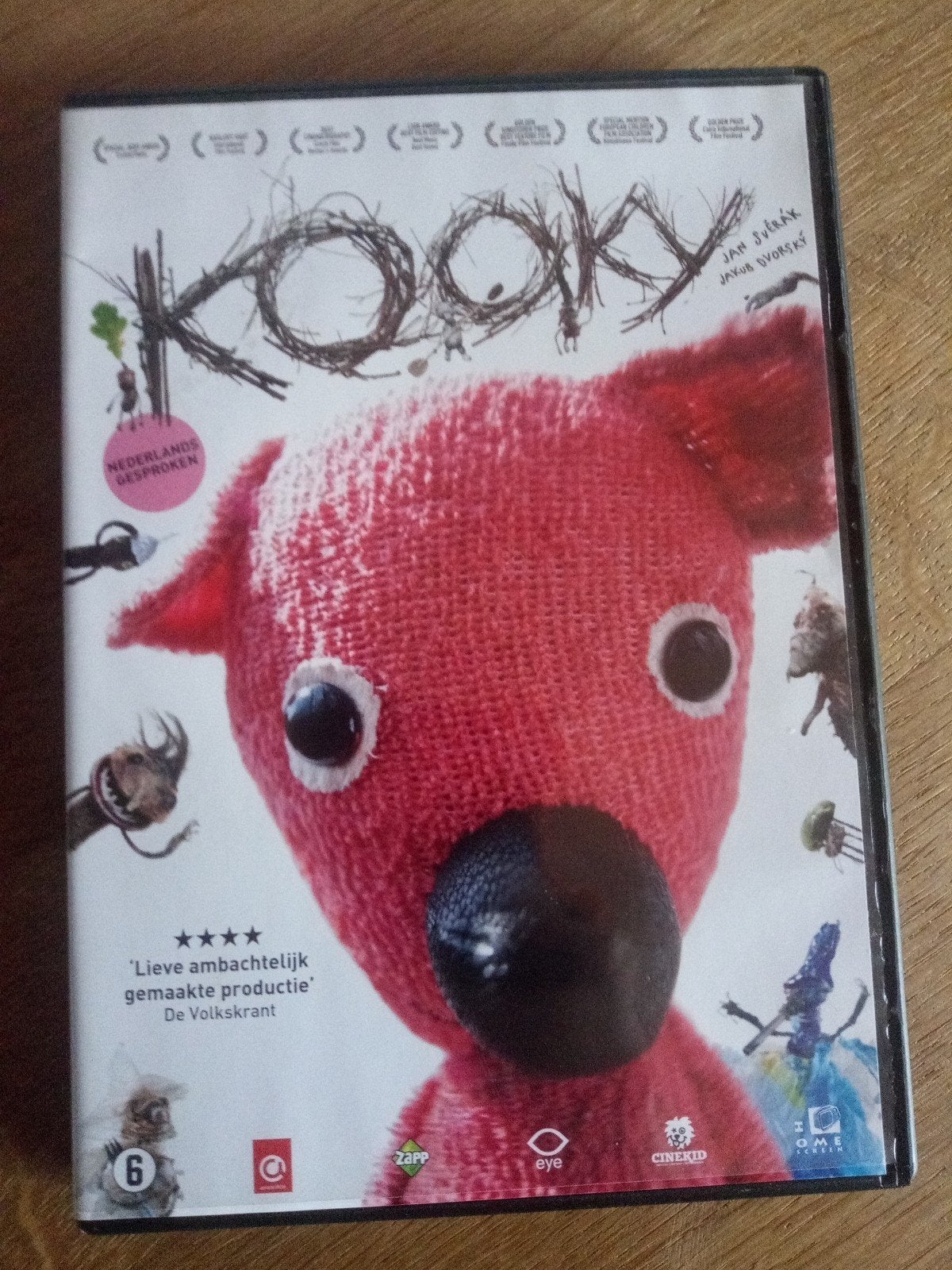 DVD Kooky - lieve ambachtelijk gemaakte productie, Alle leeftijden, Ophalen of Verzenden, Zo goed als nieuw, Dieren