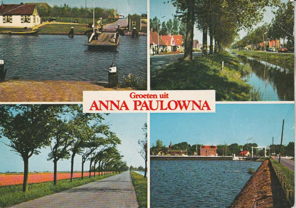 Groeten uit Anna Paulowna 1977, Ophalen of Verzenden, 1960 tot 1980, Gelopen, Noord-Holland