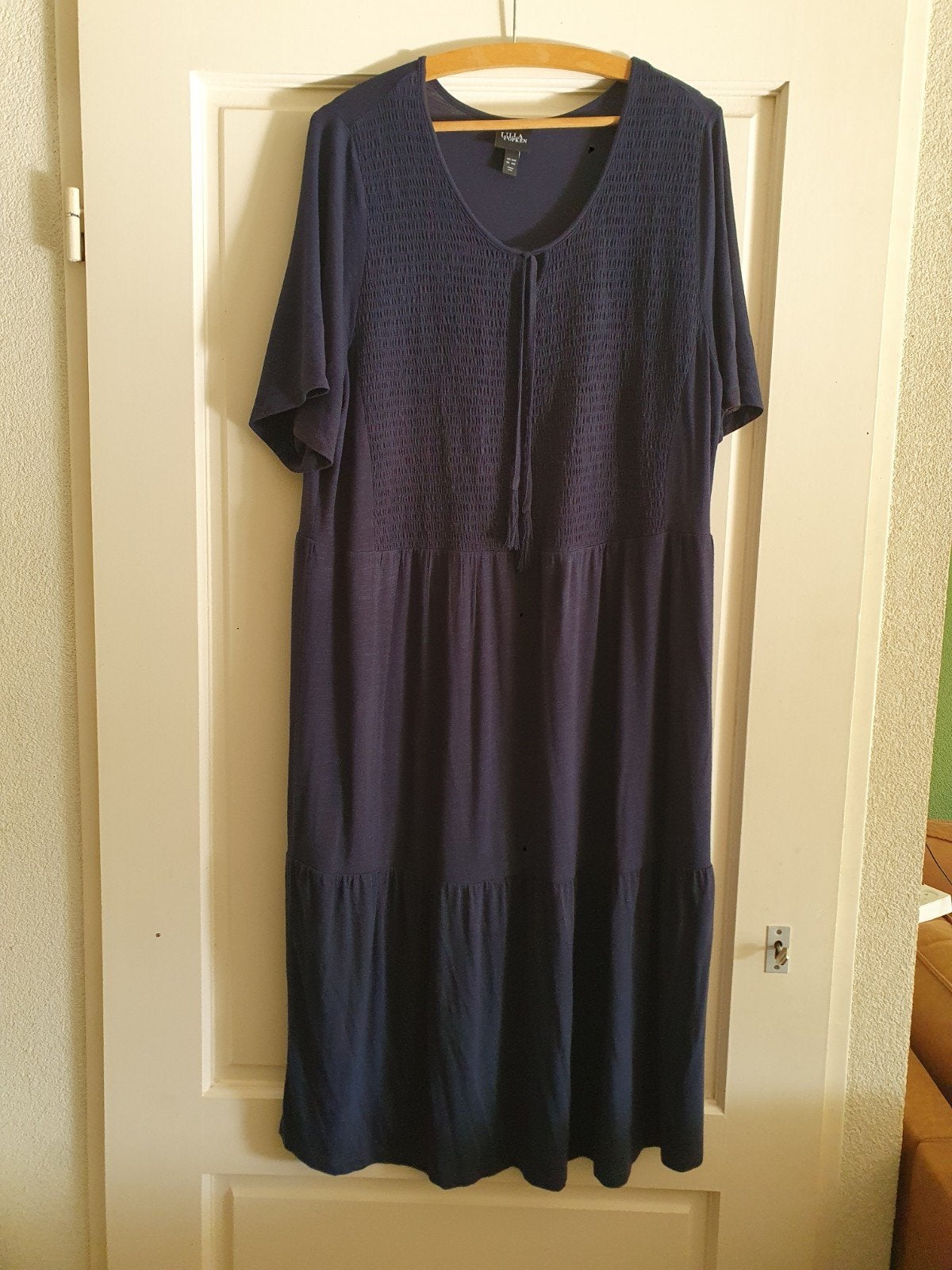 Jurk Ulla Popken 46/48, Blauw, Jurk, Ulla Popken, Ophalen of Verzenden