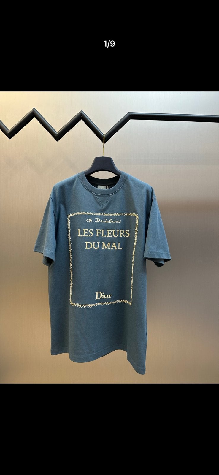 Dior shirt 2026 t shirt, Ophalen of Verzenden, Zo goed als nieuw, Zwart