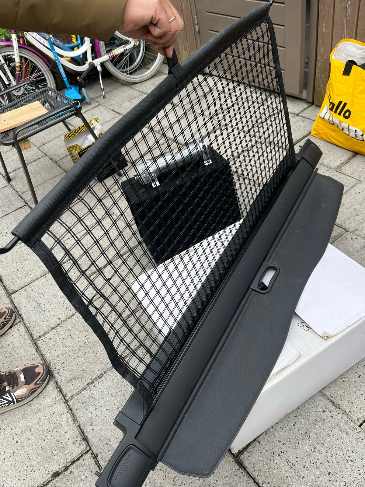 BMW E91 Hondenrek / bagageafdekking, Ophalen, Gebruikt