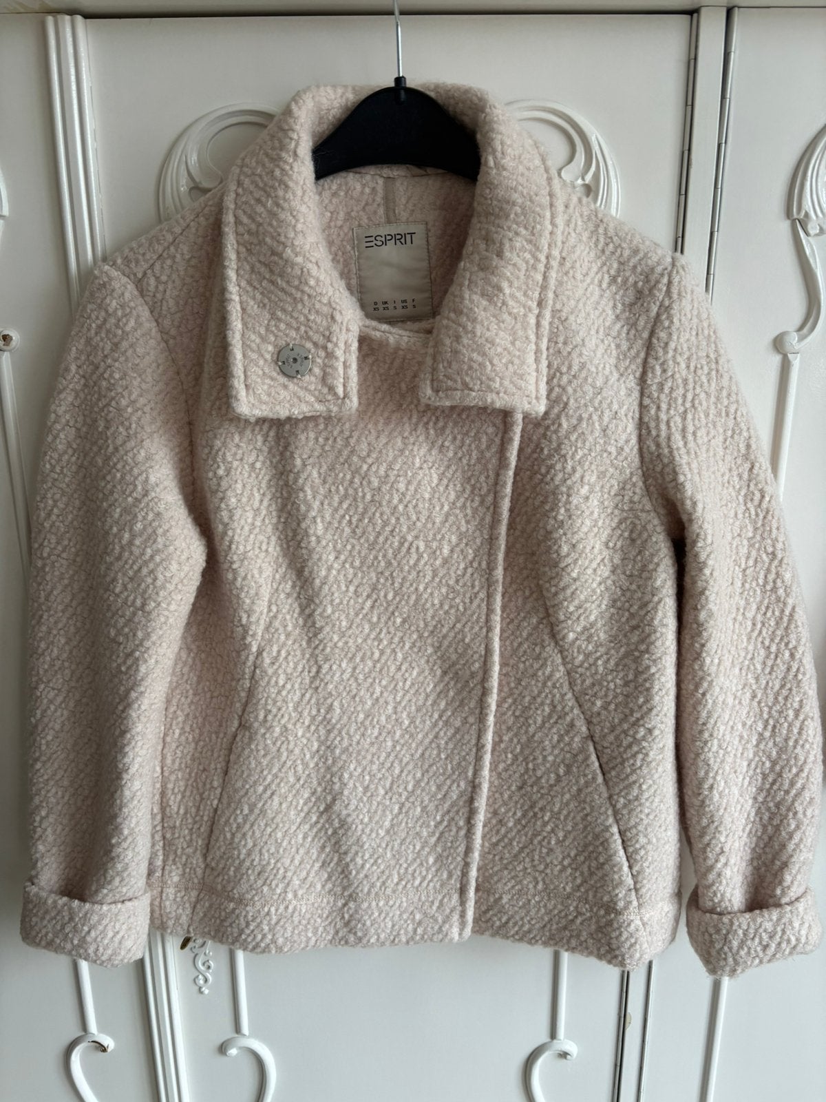 Nieuw creme off white jas Esprit maat XS, Ophalen of Verzenden, Nieuw, Maat 34 (XS) of kleiner, Overige kleuren