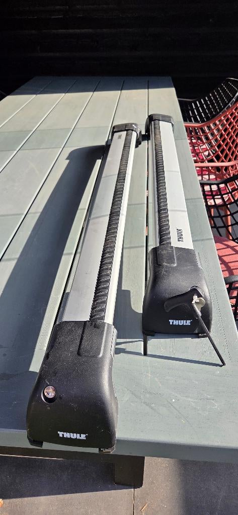 Thule dakdragers Peugeot, Auto diversen, Dakdragers, Ophalen, Zo goed als nieuw