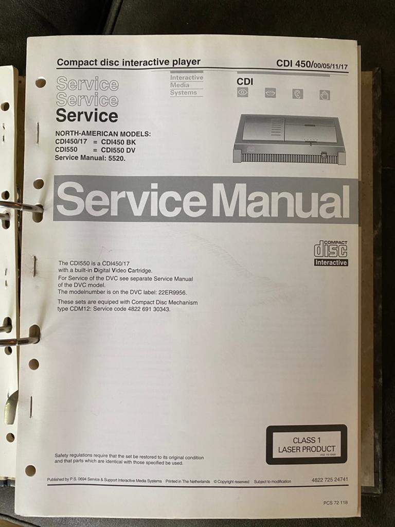 Philips Service Manuals CD spelers, Audio, Tv en Foto, Cd-spelers, Ophalen of Verzenden, Zo goed als nieuw, Philips