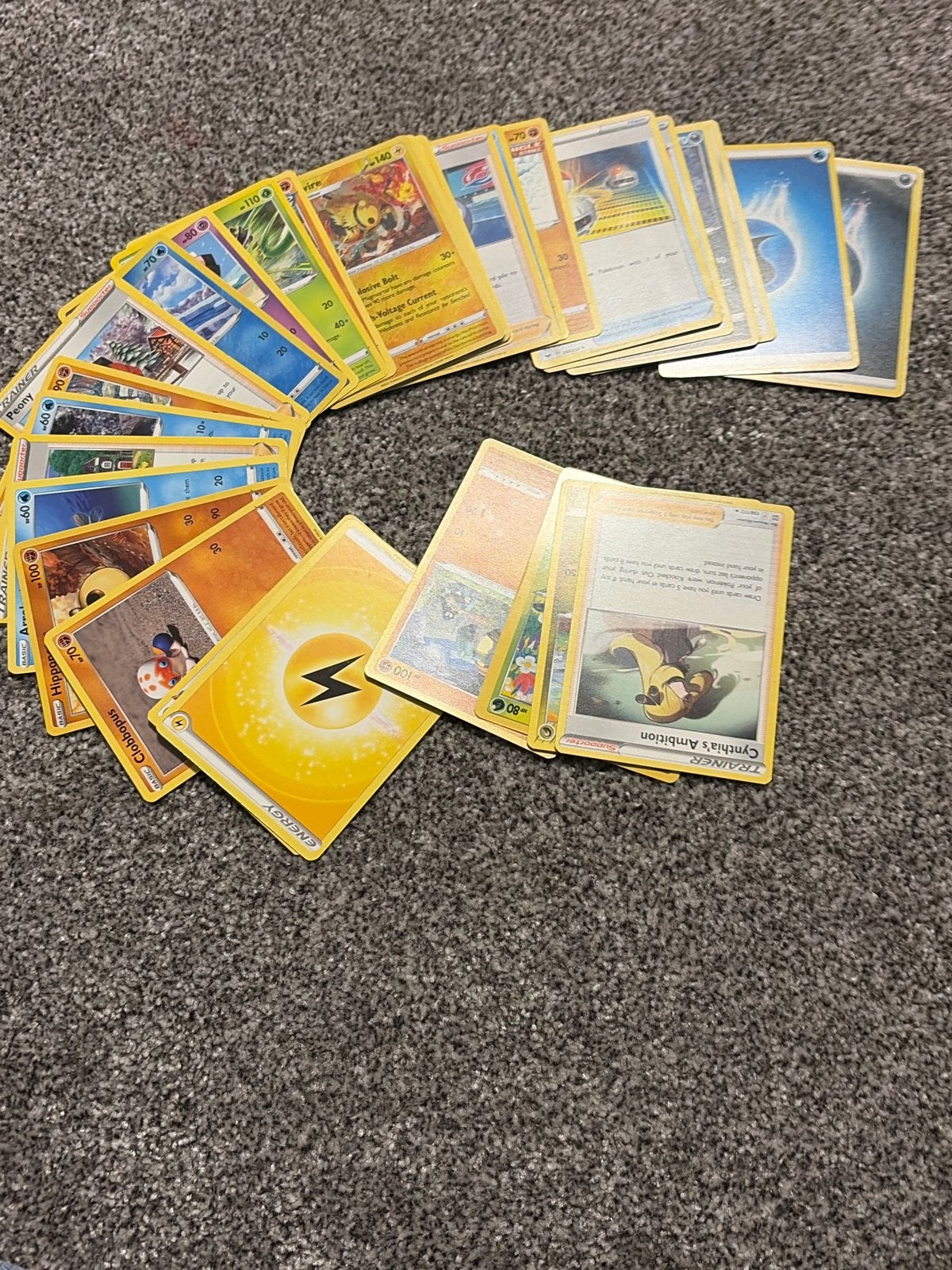 Pokémon kaarten collectie - diverse kaarten, Ophalen of Verzenden, Gebruikt, Meerdere kaarten