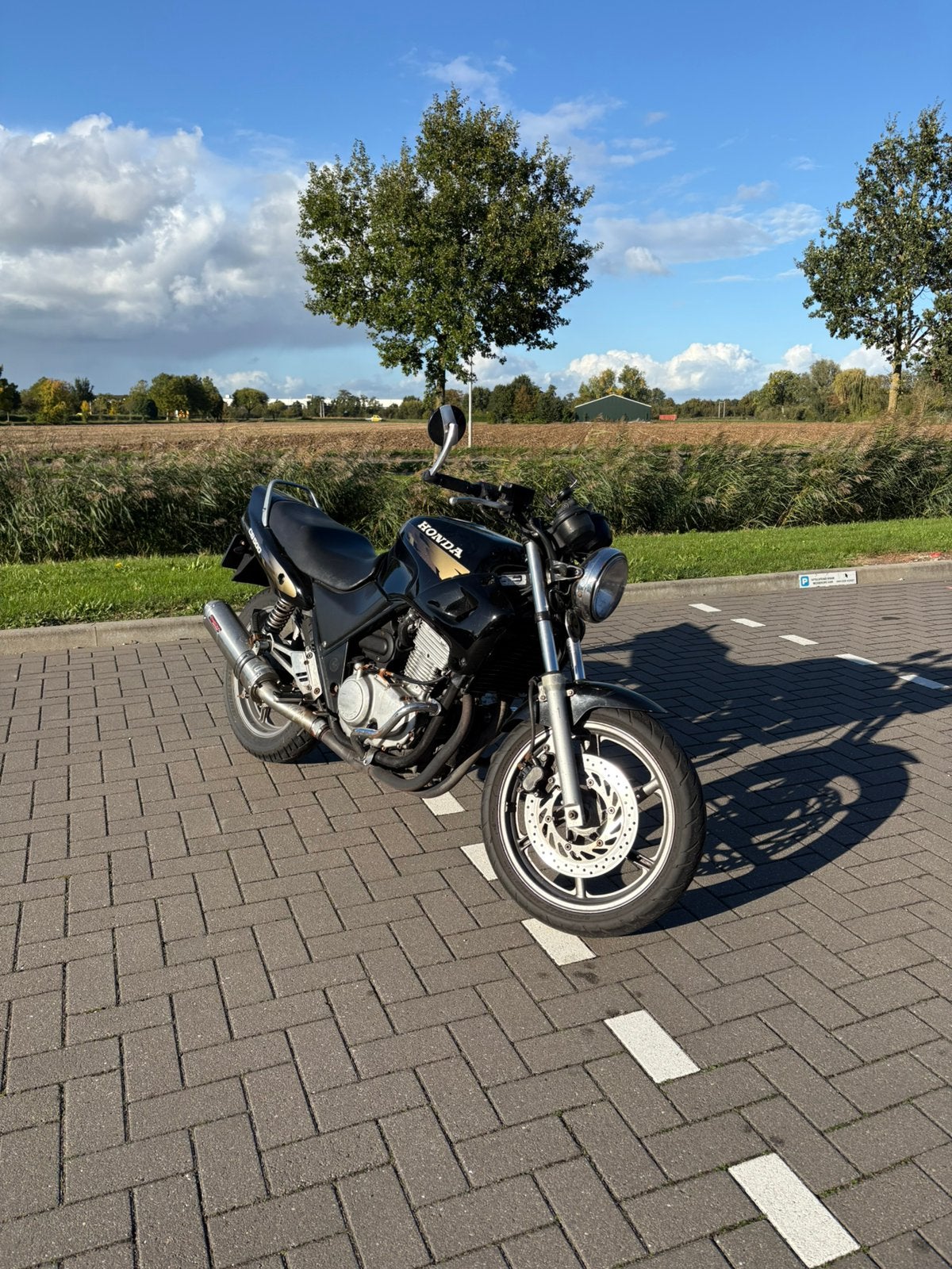 Netter Honda CB500 Lage KM Takoni uitlaat A2 geschikt, Motoren, Ophalen